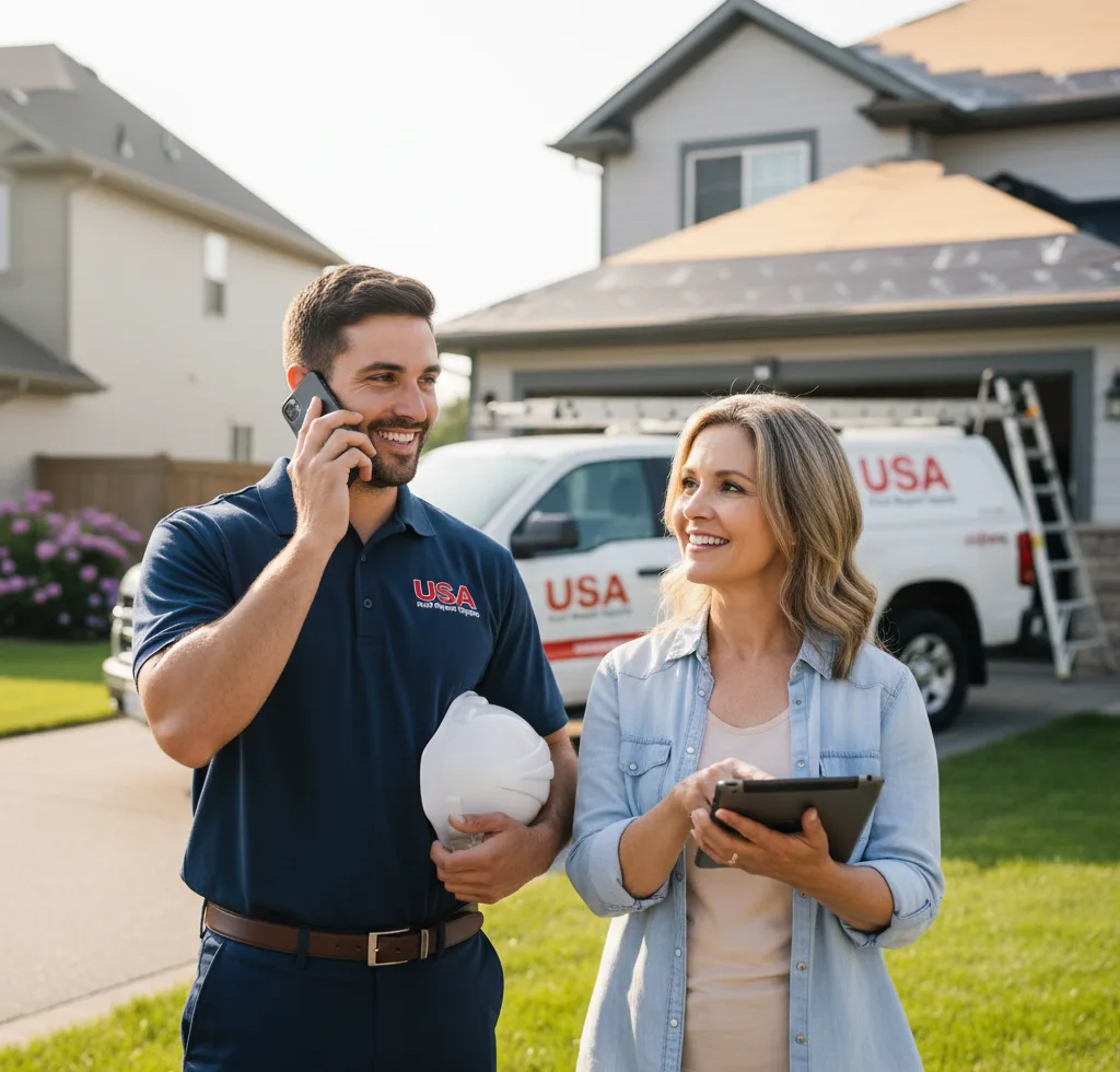 USA Roof Repair Experts customer support in Lookout Mountain